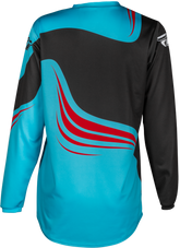 Jersey Fly F-16 Cyan Negro Rojo 2025 Niño